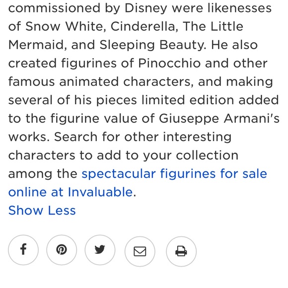 Giuseppe Armani Ecstasy woman model 1818F Italian sculpture. - Picture 14 of 14